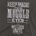 thumbnail image 2 of Harry Potter Wizards Unite Hidden Magic Women's T Shirt, Charcoal, X-Large, 2 of 6