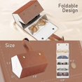 thumbnail image 3 of Estuche organizador para gafas de sol, estuche plegable para gafas con 5 ranuras, 3 of 5