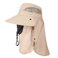 thumbnail image 6 of Jamicy Sun Hat for Men Women, Breathable Adjustable Outdoor Uv Sun Protection Wide Brim Hat with Face Cover Neck Flap for Fishing Hiking Hats, 6 of 8