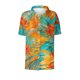 thumbnail image 2 of TaTaai Women's Versatile Short Sleeve Button Front Open Collar Print Top Summer Casual Work Shirt Relaxed Fit Holiday Plus Size Gift, 2 of 6