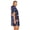 Americana Stars, variant on Swim 365 Women's Plus Size Terry Longer-Length Hooded Zip-Front Swim Cover-Up
