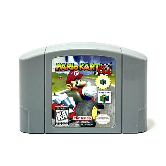 Mario Kart Games Cartridge Card for 64 N64 Console N64 Game