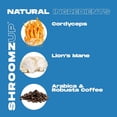 thumbnail image 2 of ShroomzUp Instant Mushroom Coffee 15 Pack - Cordyceps & Lion's Mane - Nootropic Mushroom Coffee for Energy, 2 of 6
