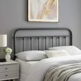 thumbnail image 6 of Modway Sage Modern Farmhouse Queen Metal Spindle Headboard in Gray, 6 of 6
