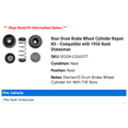 thumbnail image 2 of Rear Drum Brake Wheel Cylinder Repair Kit - Compatible with 1956 Nash Statesman, 2 of 2