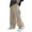 Khaki, variant on Lenpel Boys' Cargo Pants Elastic Waist Pleated Wide Leg Athletic Pants Baggy Streetwear Casual Trousers for Children(Khaki,14-15 Years)