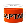 thumbnail image 5 of Hyasfey Captain Armbands for Soccer Nylon Elastic Captain Arm Bands Adjustable Unisex Football Basketball Player Bands for Youth Adult Team Training, 5 of 7