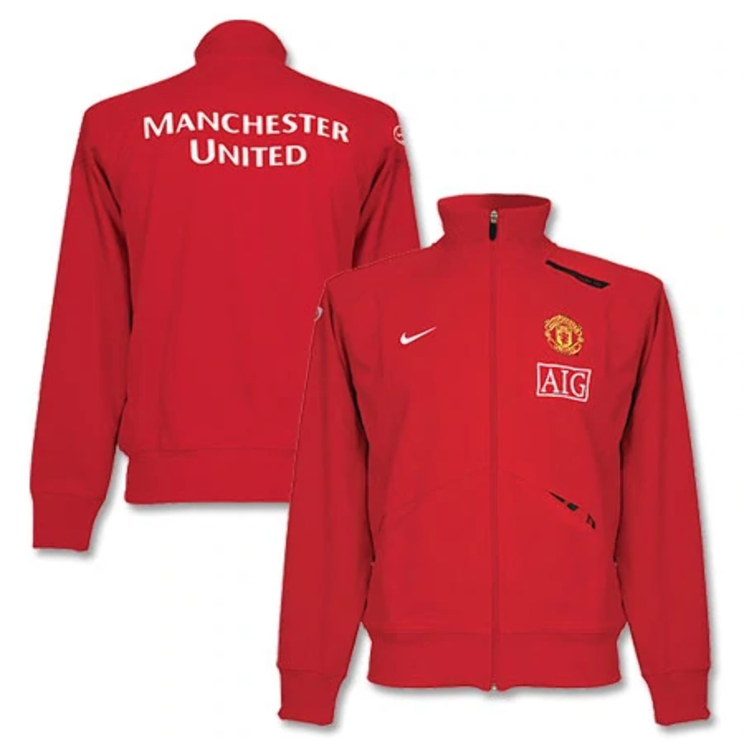 Spanning lood ontgrendelen Nike Manchester United Anthem Jacket - Red L - Walmart.com