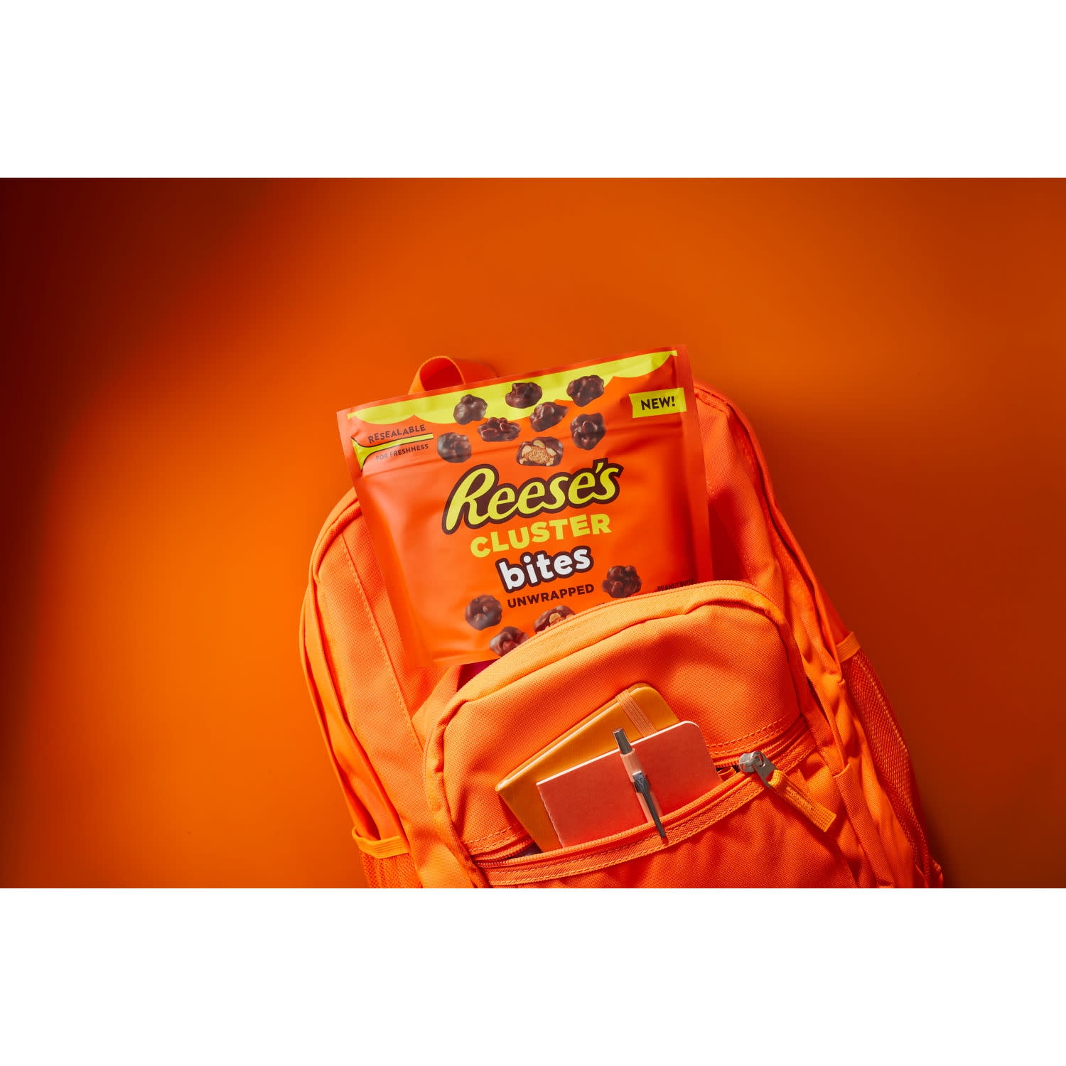 (3 pack) Reese's Cluster Bites Peanut Butter, Caramel and Peanuts Candy, Bag 7 oz