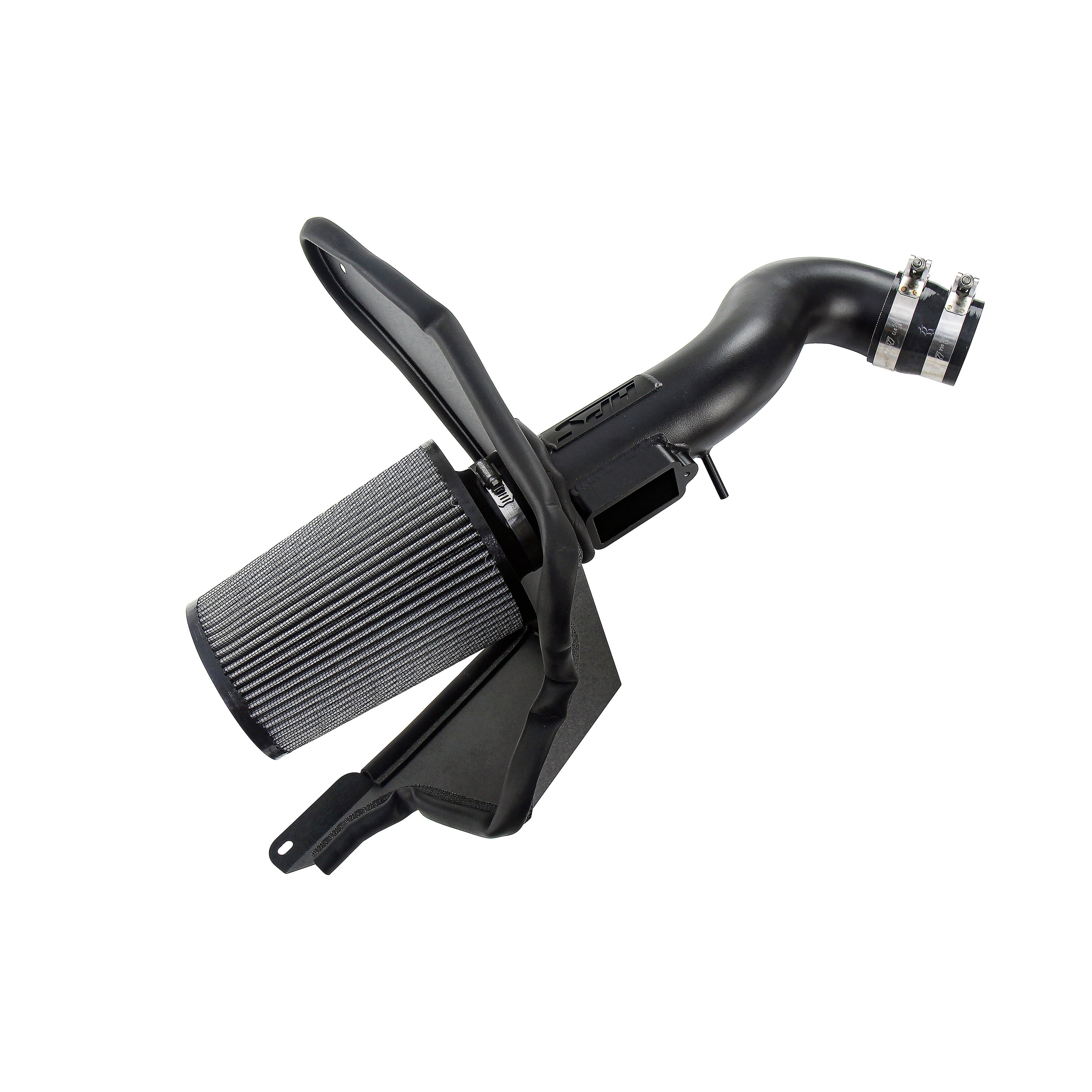 HPS Performance Black Shortram Air Intake Kit with Heat Shield Cool Ram  Compatible for 1998-2000 Lexus GS300 3.0L 2JZ-GE, 827-705WB