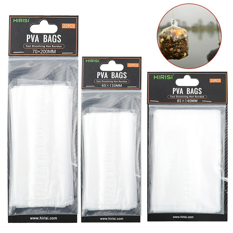 20Pcs Carp Fishing PVA Bags For Fishing Tackle Accessories Carp