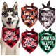 thumbnail image 1 of STMK Paquete de 6 pañuelos para perros navideños, Halloween, Día de Acción de Gracias, Navidad, pañuelos para perros grandes, disfraces (grande), 1 of 4