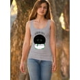 thumbnail image 2 of Black Kitten. Garden Boss Racerback Tank Women -Smartprints Designs, Female x-Small, 2 of 4