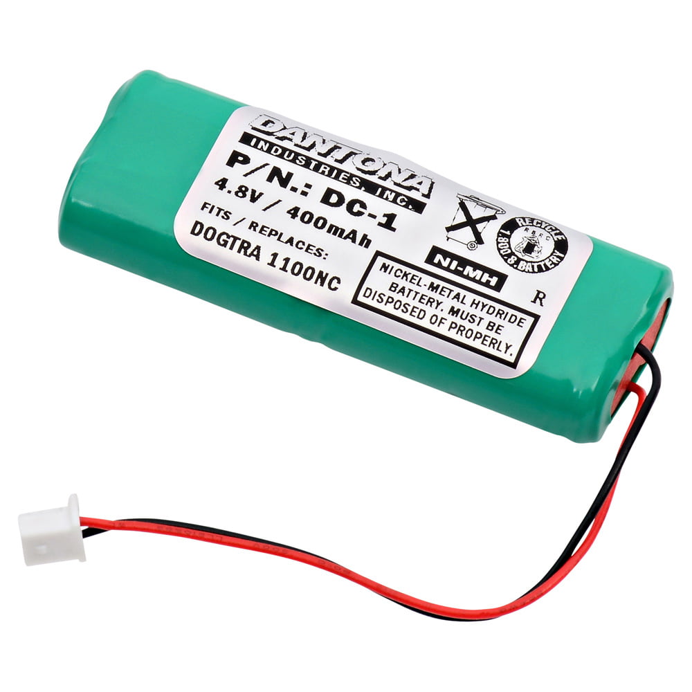 Interstate NIC0962 Batteries Battery GP Replacement for GP Mighty Pets Ni-MH, 4.8V, 400 mAh 40AAAM4SMX 28AAAM4SMX GP 40AAAM4SMX Replacement Battery Sanik 4SN-2/3AAA40H-H-XA1 BP-12 