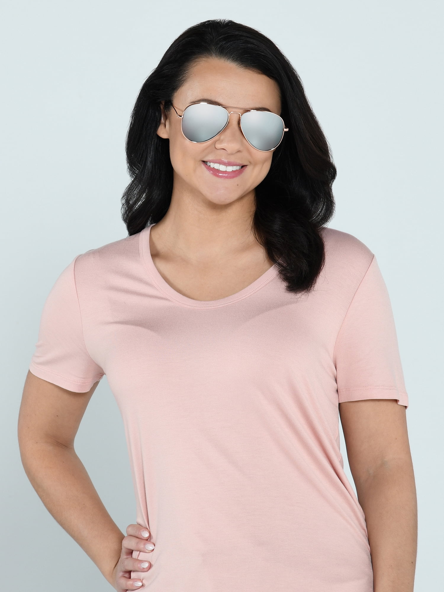 Foster Grant Aviator Fashion Sunglasses