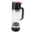 thumbnail image 1 of Glass Honey Dispenser Pot, No Drip 15.41oz Honey Jar with Handle, Honey Container Jar, Syrup Dispenser Honey Pot for Coffee or Tea, for Honey and Syrup, 1 of 7