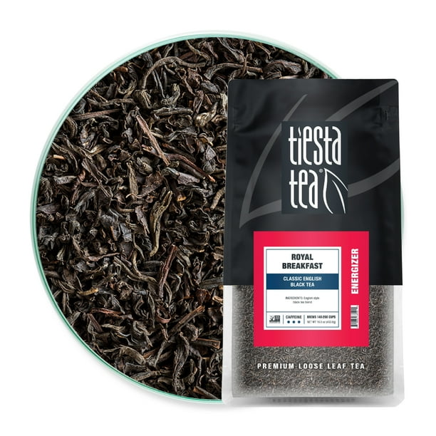 Tiesta Tea GMOFree Royal Breakfast Loose Leaf Black Teas, 16 Oz