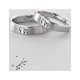 thumbnail image 5 of Lovely Cat His & Hers Pareja Anillos Plata de ley S925 Ajustable, 5 of 5