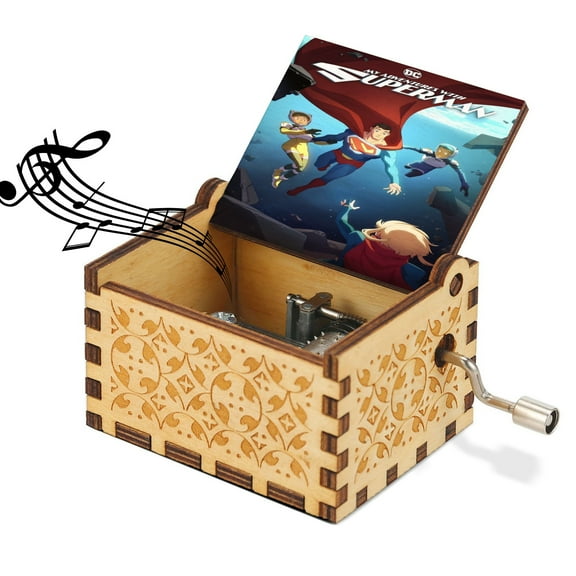 My Adventures with Superman Wooden Music Box.