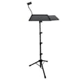 thumbnail image 1 of Projector Tripod Stand Universal Laptop Stand with Tray Adjustable Height from 24-63 inch, 1 of 6