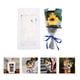 thumbnail image 2 of FELTECHELECTR Ramo de osito de peluche para regalo de graduación, elegante ramo de flores falsas con osito de peluche., 2 of 6