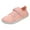 Pink, variant on Splozh Toddler Sneakers Barefoot Shoes Kids Comfortable Breathable Wide Outdoor Leisure Solid Color Sports Shoes Black,US 3.5