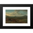 thumbnail image 2 of John Wootton 18x13 Black Modern Framed Museum Art Print Titled - A Fox Hunt (ca. 1735), 2 of 5