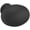 Black, variant on Baldwin 4913044BIN Oval 1-3/8" Oval Cabinet Knob From The Estate Collection - Brass