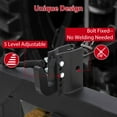 thumbnail image 4 of 3 Point Quick Hitch, 3000 lbs 3-Point Attachments with 2" Receiver Hitch, 28" Between Lower Arms, 15" ~18" Level Adjustment, Adaptor to Category 1 and 2 Tractors, 4 of 7