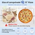 thumbnail image 2 of Chinoiserie Linen Drum Lampshades Vintage Sparrow Birds Soft Chrysanthemum Flowers 13"x13"x10" Light Shade for Table Lamps Floor Lamp Shades Lampshade Replacement Assembly Required, 2 of 8