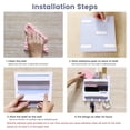 thumbnail image 4 of Floating Shelves for Bedside Shelf Accessories Organizer, Wall Mount Self Stick On, Cute Room Decor Aesthetic, Girls Room Decor, Cool Stuff For Bedroom Storage And Organization, Bedside Wall Organizer, 4 of 6
