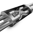 thumbnail image 3 of Fits 2003-2006 Hummer H2 Magnaflow Performance Exhaust System Kit 15770 Exhaust System Kit Cat-Back System; Stainless Steel; With Muffler; 3 Inch To 2-1/2 Inch Pipe Diameter, 3 of 5