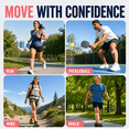 thumbnail image 2 of GADE 2-Pack Knee Strap, Adjustable Knee Brace Tendon Support Band for Running, Jumpers Knee, 2 of 7