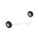 thumbnail image 2 of Tren de aterrizaje con ruedas para Z51 RC avión de espuma mano lanzando planeador Drone DIY Wltoys  Negro, 2 of 7