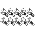 thumbnail image 3 of Clips De Encuadernación De Conejitos, Clips De Encuadernación Huecos De Sujeción Fuerte, 100 Piezas, Peso Ligero De Metal Duradero Para Papel ANGGREK  Otros, 3 of 8