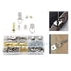 thumbnail image 3 of Surtido Kit para colgar cuadros 270 piezas Colgadores para cuadros Ganchos Clavos Tornillo Ojos D Diente de Montaje en, 3 of 9