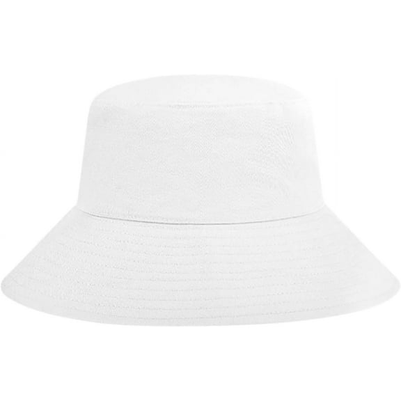 CoCoMangos Men Bucket Sun Hat Long Brim and Deeper Bucket Hat Summer Fashion Outdoor Hat Oversized Bucket Hat 7 5/8-7 7/8