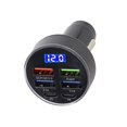 thumbnail image 4 of Bgsha Super Fast 33W PD QC3.0 Type-C Car Charger Universal Socket Adapter 6 Charger, 4 of 10