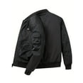 thumbnail image 2 of Men's Multi-pocket Padded Bomber Jacket, Casual Warm Wear For Fall And Winter, 2 of 5