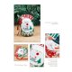 thumbnail image 3 of Bolsa de regalo de muñeco de nieve de Papá Noel de Navidad Bolsa de dulces Bolsa de almacenamiento de bolsa de Apple de Nochebuena Wmkox8yii gf12440, 3 of 8