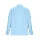 thumbnail image 4 of pstuiky mangas largas para hombre, Camisa informal de manga larga con cuello vuelto y botones lisos para hombre top de hombre xxl, 4 of 5