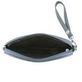 thumbnail image 5 of SILVERFEVER Leather Eyeglass Glasses Case with Wristlet Handle, Padded, 5 of 6
