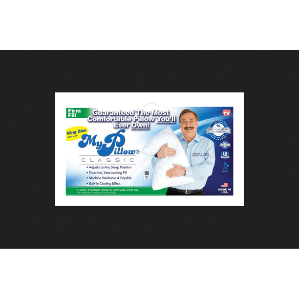 My Pillow As Seen On TV King Size Firm Fill Pillow Foam/Gel