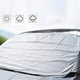 thumbnail image 1 of Xihbxyly Funda para Parabrisas de Coche, Protección Más Gruesa Contra La Nieve, Parasol y Anticongelante, Fácil de Instalar, Protección para Todo Tipo de Clima, Uso En Exteriores, Ajuste Universal, D, 1 of 4