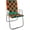 Green & Orange, variant on DEXS | Folding Aluminum Webbed Chair for Camping, Sports, and Beach | Classic - Orange//White