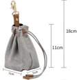 thumbnail image 2 of Bolsa de golosinas para perros Yashi con almacenamiento de alimentos color gris, 2 of 5