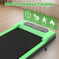 thumbnail image 6 of Green Handrail-enabled Folding Treadmill with Slope Adjustment Function, Vibration Pad, Equipped with Remote Control, Suitable for Offices and Garages., 6 of 14