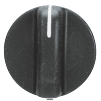 Exact Replacement Parts 3196213 Burner Knob, Whirlpool Range, Black for Whirlpool