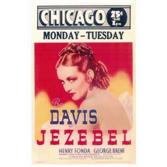 Pop Culture Graphics MOVIF6179 Jezebel Movie Poster Print, 27 x 40