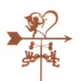 thumbnail image 1 of EZ Vane EZ1801-4S Cupid Weathervane with Four Sided Mount, 1 of 1
